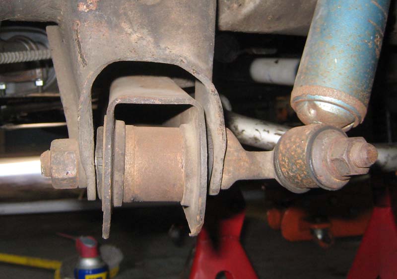 63 lower rear shock bolts - Chevy Message Forum - Restoration and ...